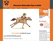 Tablet Screenshot of princeton2005.com